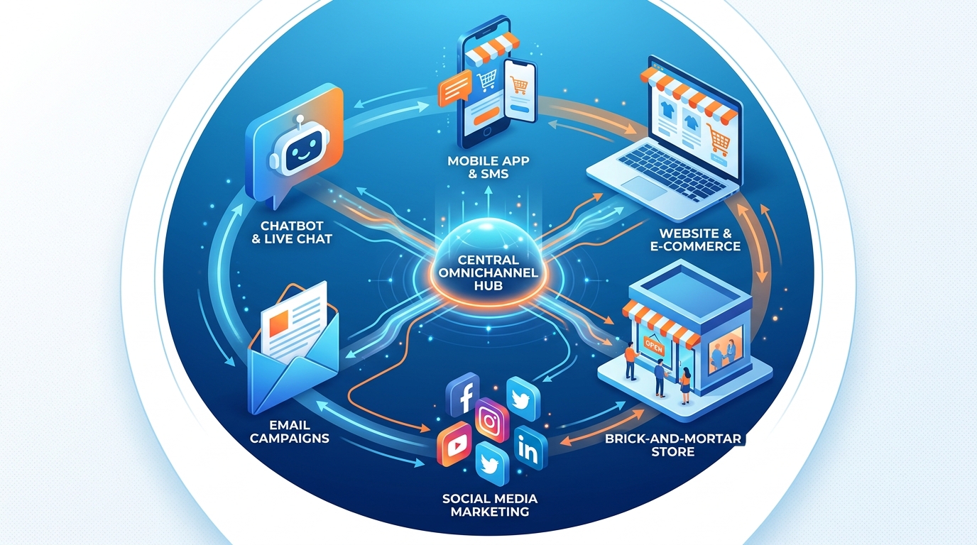 Omnichannel Marketing Là Gì? Hướng Dẫn Toàn Diện Chiến Lược Tiếp Thị Đa Kênh Tích Hợp 2026