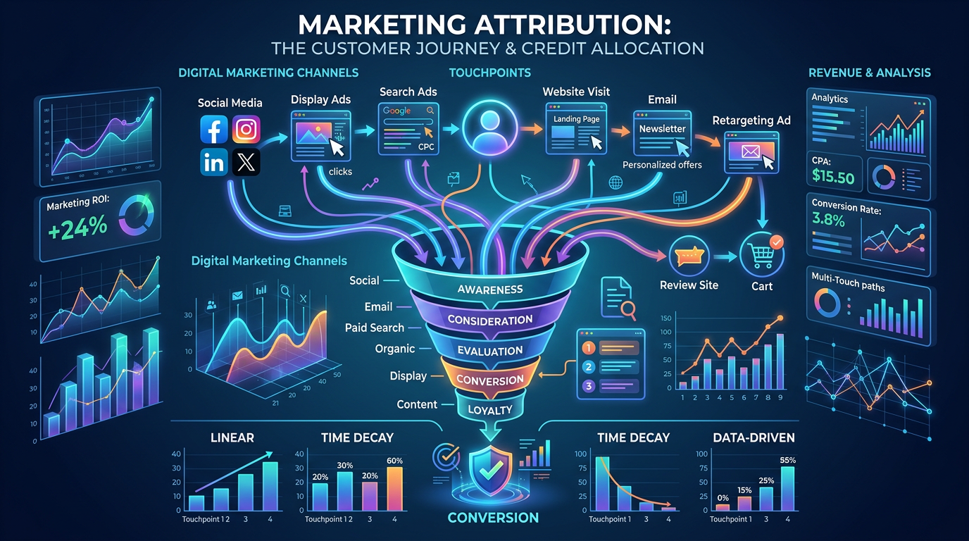 Marketing Attribution Là Gì? Hướng Dẫn Toàn Diện Cho Marketer 2026